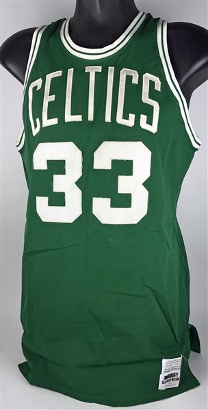 Lot Detail - Early 1980s Larry Bird Game Worn Boston Celtics Jersey ...