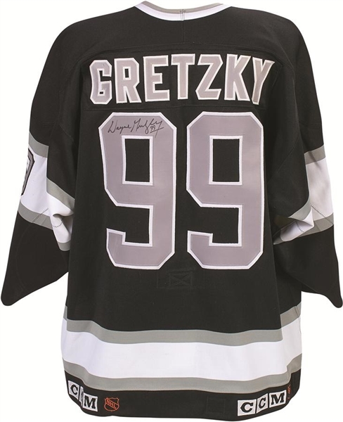 Wayne Gretzky Game Used/Worn 1990 LA Kings Jersey Mears Graded PERFECT A-10!