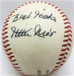 Willie Mays Vintage Signed ONL Giles Baseball (Beckett)