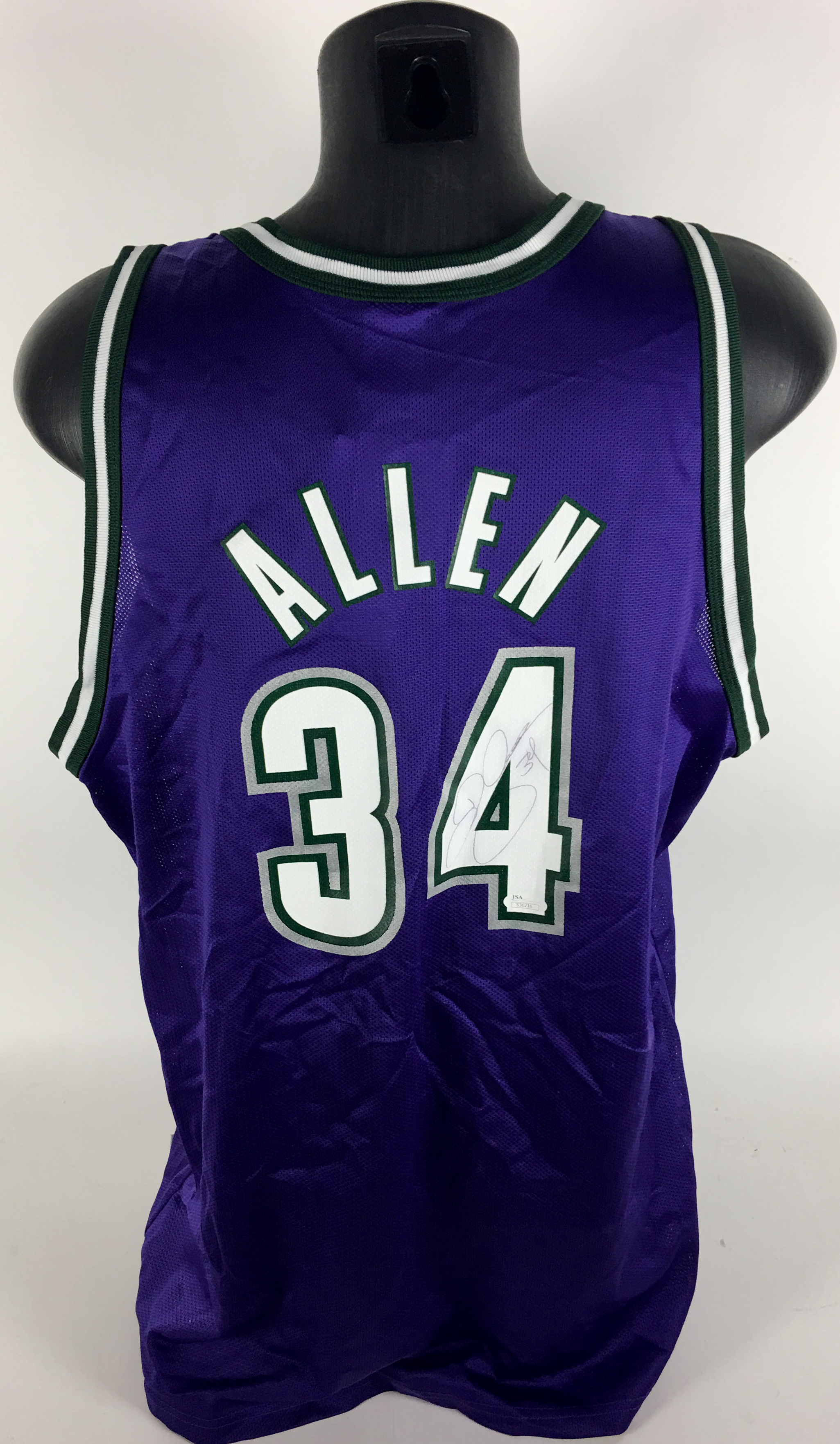 ray allen signed jersey