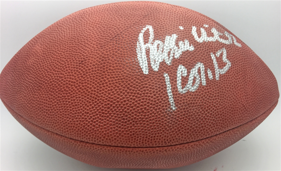 Reggie White Near-Mint Signed Official Leather NFL Football (Beckett)