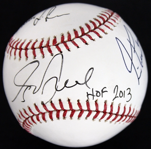 Rush: Group Signed OML Baseball w/ "HOF 2013" Inscription (PSA/DNA)