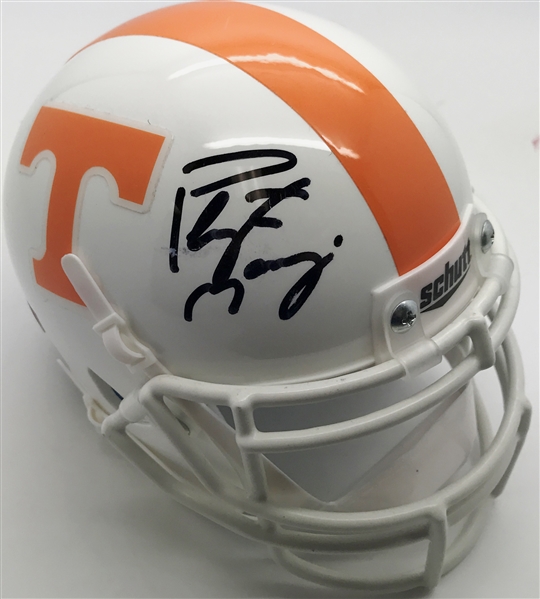 Peyton Manning Signed Vols Mini Helmet (Steiner Sports)
