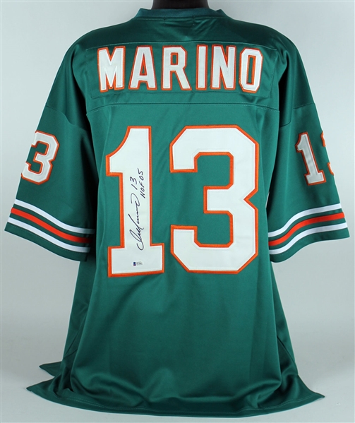 Dan Marino Signed Mitchell & Ness Miami Dolphins Jersey (BAS/Beckett)