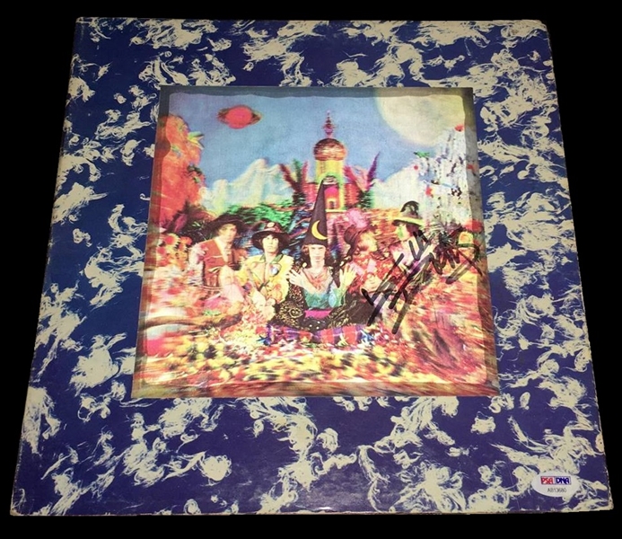 The Rolling Stones: Keith Richards Signed "Their Satanic Majesties Request" Album - Tough Title! (PSA/DNA)