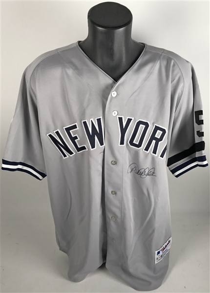 Derek Jeter Signed 1999 World Series New York Yankees Jersey (MLB & Steiner)