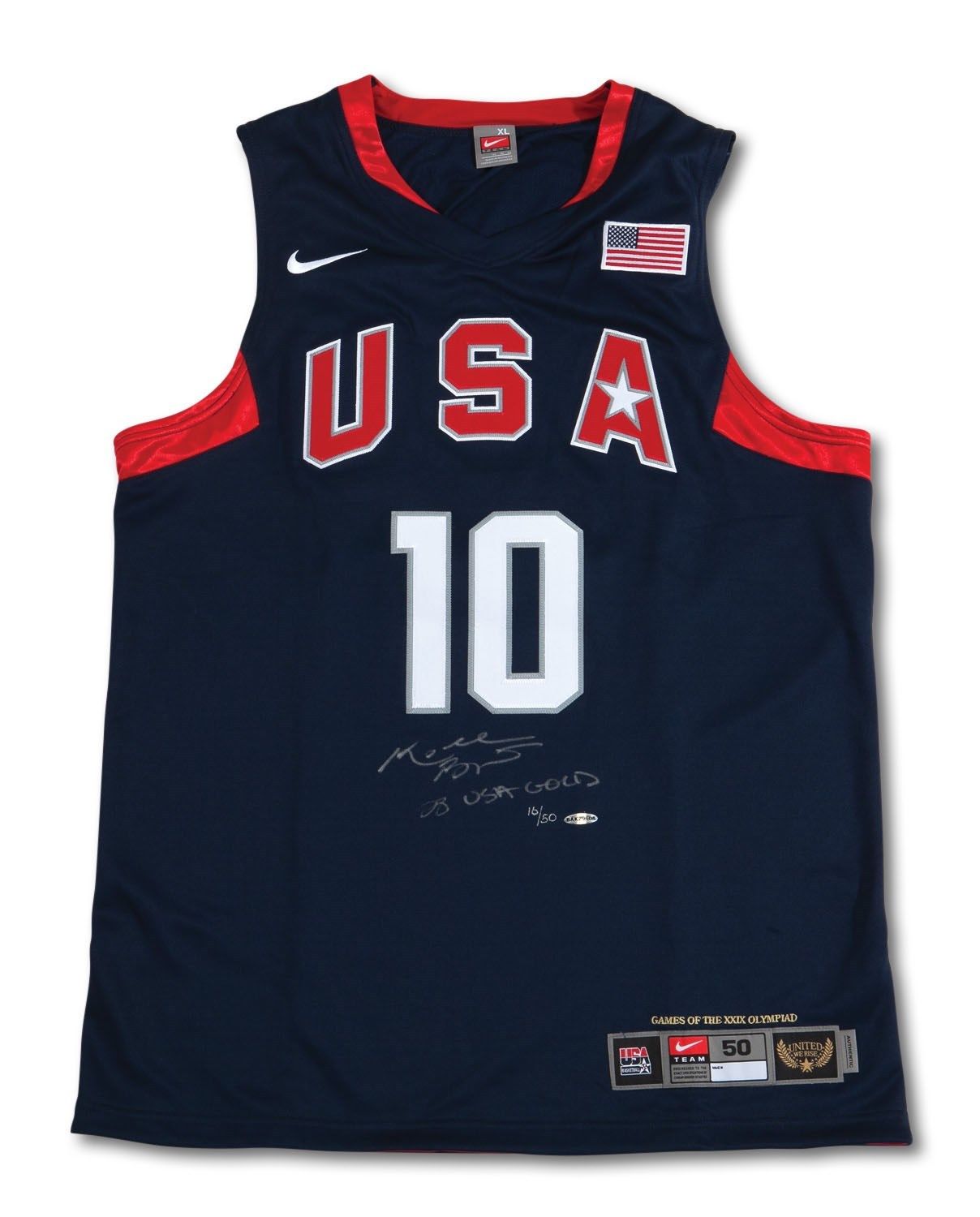 kobe bryant team usa jersey