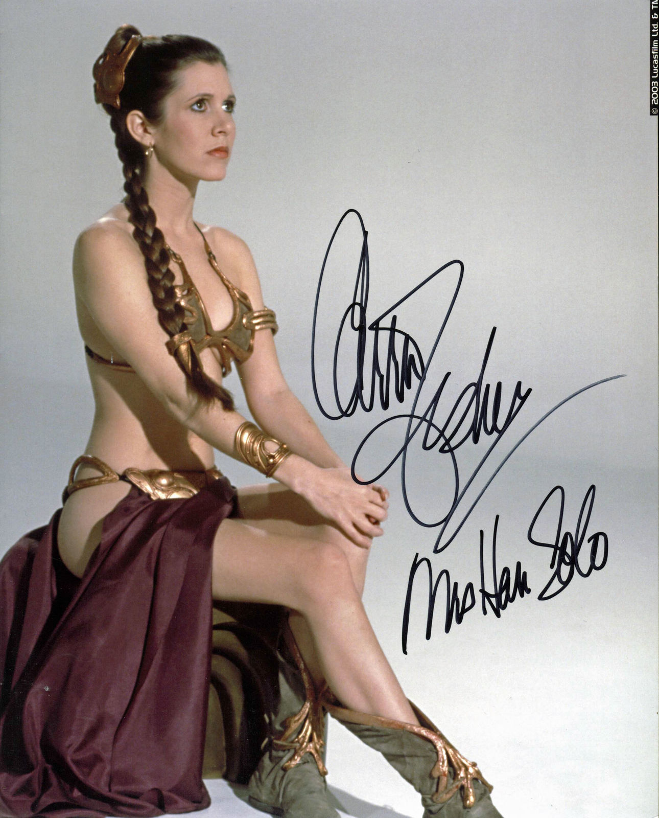 Carrie fisher nude