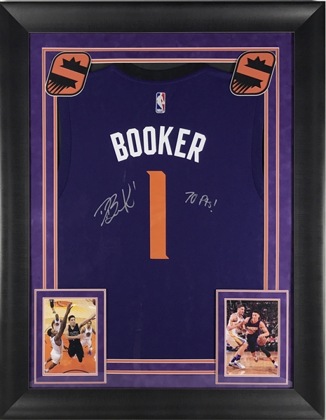 signed devin booker jersey