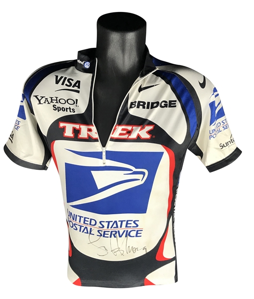 Lance Armstrong Race Worn USPS Cycling Jersey (JSA)