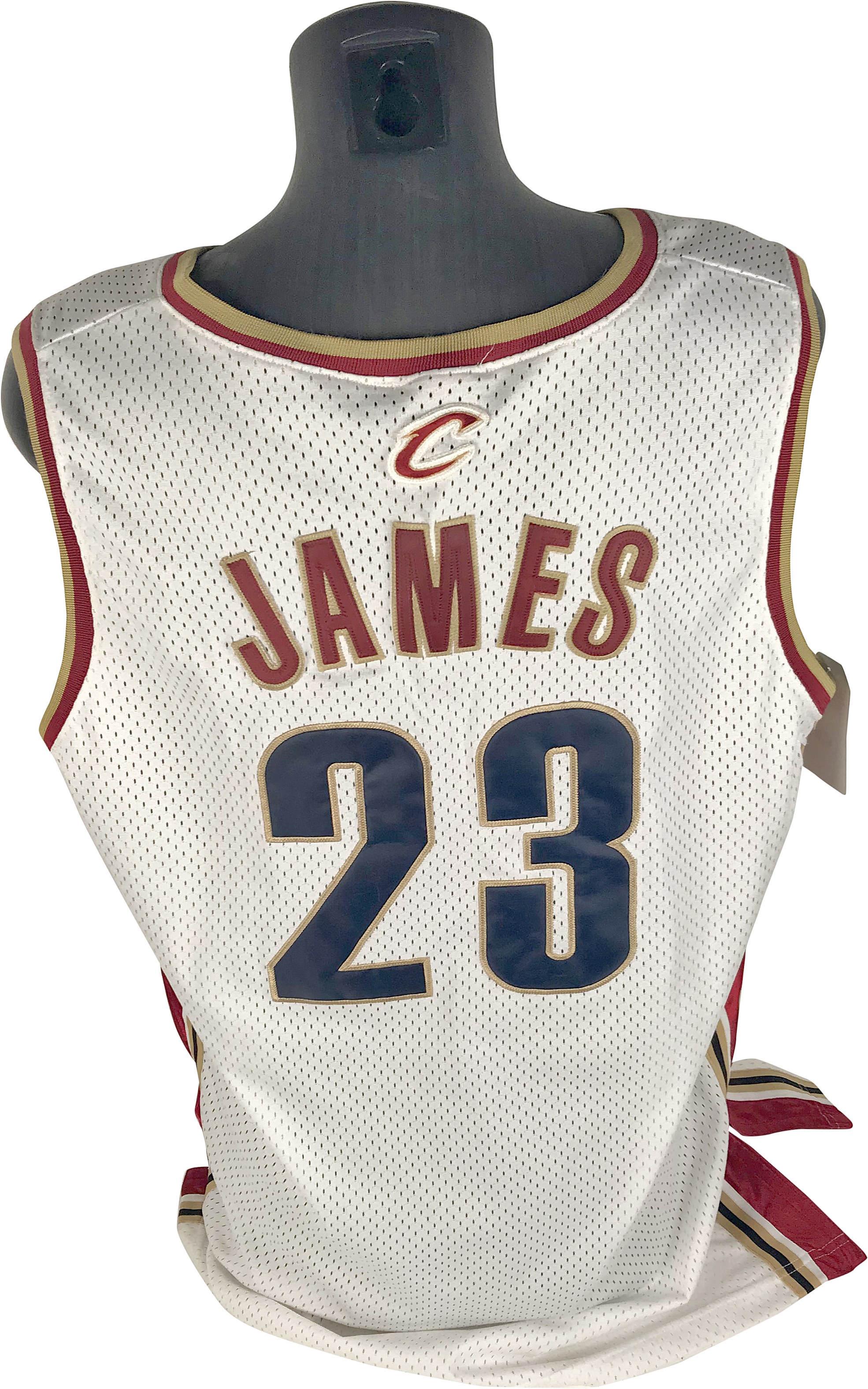 2007-08 LeBron James Game Worn & Signed Cleveland Cavaliers Jersey, Lot  #53338