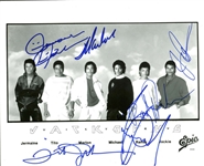 Jackson 5: Impressive Group Signed 8" x 10" Epic Promotional Photograph Beckett MINT 9!