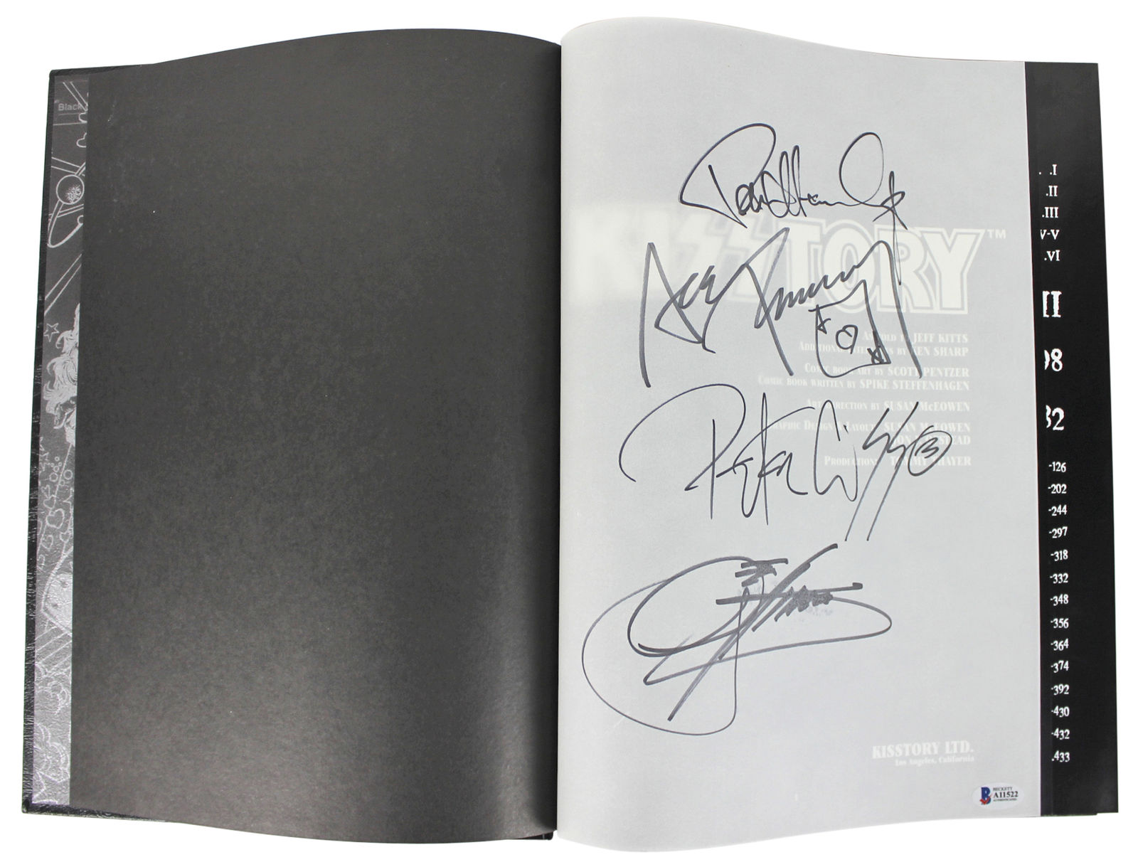 Lot Detail - KISS Group Signed Hardcover Book - Lot Detail - KISS Group Signed Hardcover Book -
