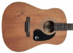 Eric Clapton Seldom Seen Signed on the Body Epiphone Acoustic Guitar (PSA/DNA)