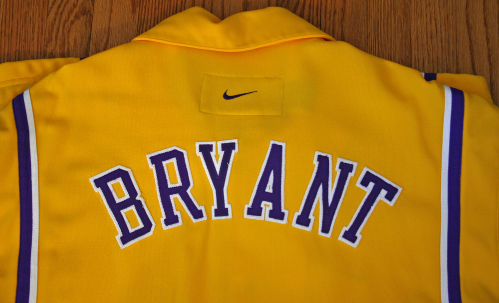 Lot Detail - 2009 Kobe Bryant NBA Finals Game Worn Home Alternate Warm-Up  Jacket (DC Sports)