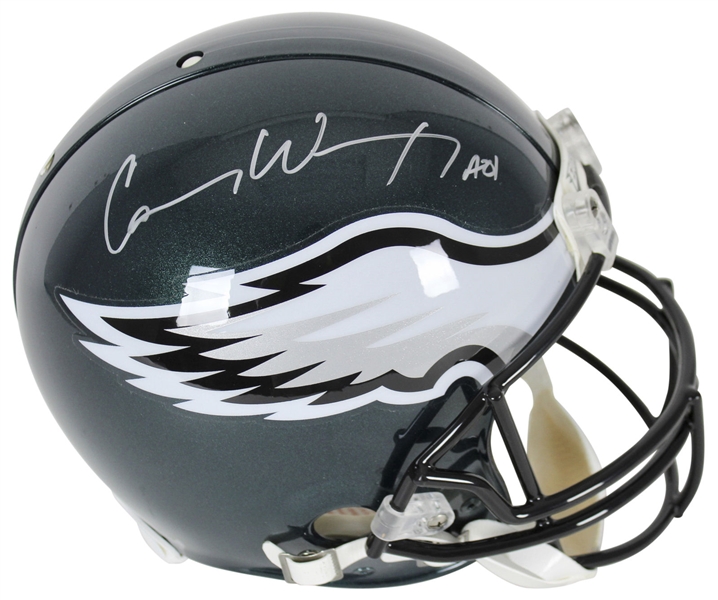 Carson Wentz Signed Eagles PROLINE Helmet (Beckett/BAS)