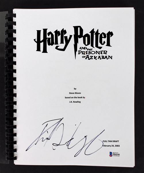 Daniel Radcliffe Signed "Harry Potter & The Prisoner of Azkaban" Script (Beckett/BAS)