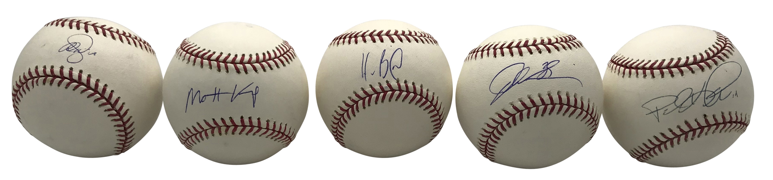 Modern MLB Stars Lot of Eleven (11) Single Signed OML Baseballs w/ Bruce, Konerko, Kemp & Others! (Tristar)