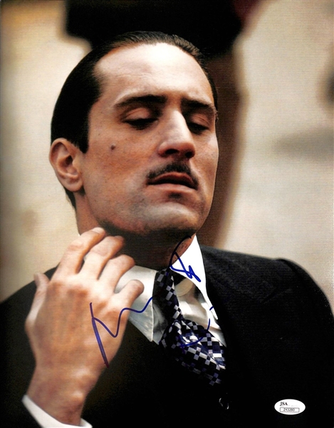 Robert DeNiro Signed 11" x 14" Color Photo from "The Godfather" (JSA)