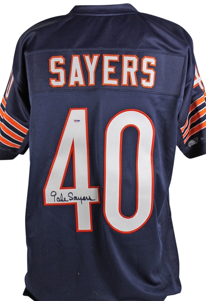 Gale Sayers Signed Chicago Bears Jersey (PSA/DNA)