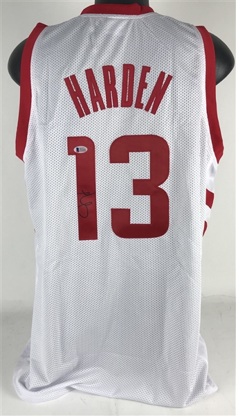 James Harden Signed Houston Rockets Jersey (Beckett/BAS)