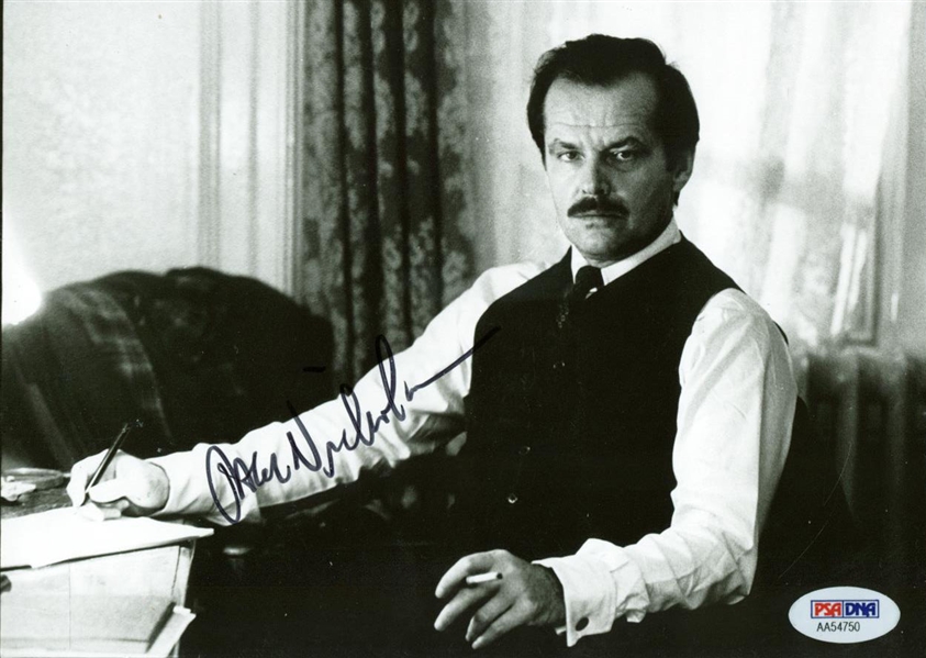 Jack Nicholson Vintage Signed 5" x 7" Photograph (PSA/DNA)