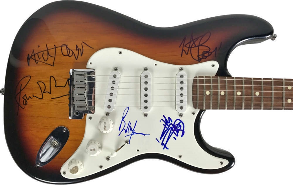 The Rolling Stones Impressive Group Signed American Stratocaster Guitar w/ All Five Members! (JSA)