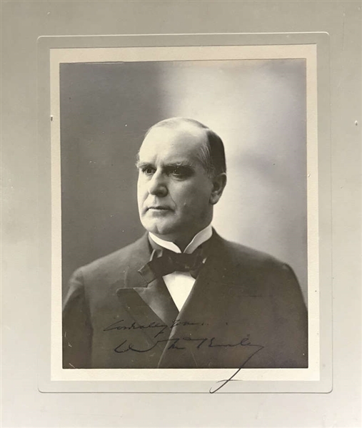President William McKinley Superb Signed 8" x 10" Photograph (Beckett/BAS)