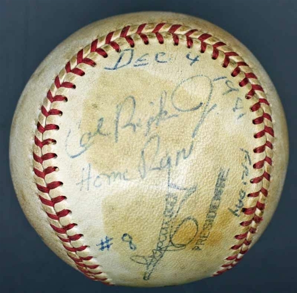 Cal Ripken, Jr. Game Used & Signed Pre-Rookie (Minor League) Home Run Baseball (PSA/DNA)