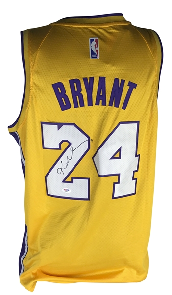 Kobe Bryant Signed Los Angeles Lakers Jersey (PSA/DNA)