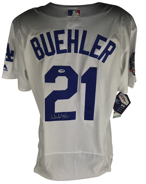 Walker Buehler Signed Los Angeles Dodgers Jersey (PSA/DNA)