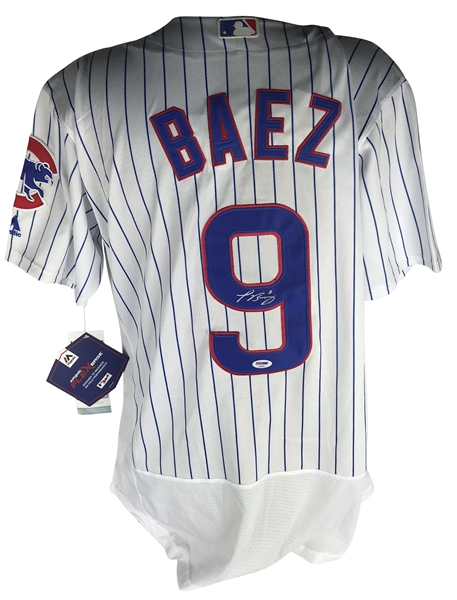 Javier Báez Signed Chicago Cubs Jersey (PSA/DNA)