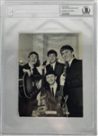 The Beatles: Paul McCartney & Ringo Starr Signed 6" x 8" Promotional STAR Photograph Card (Beckett/BAS Encapsulated)