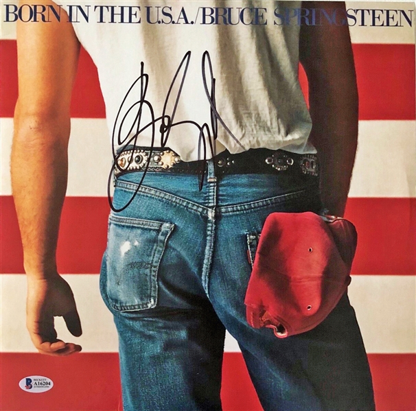 Bruce Springsteen Signed "Born in the USA" Record Album (Beckett/BAS)