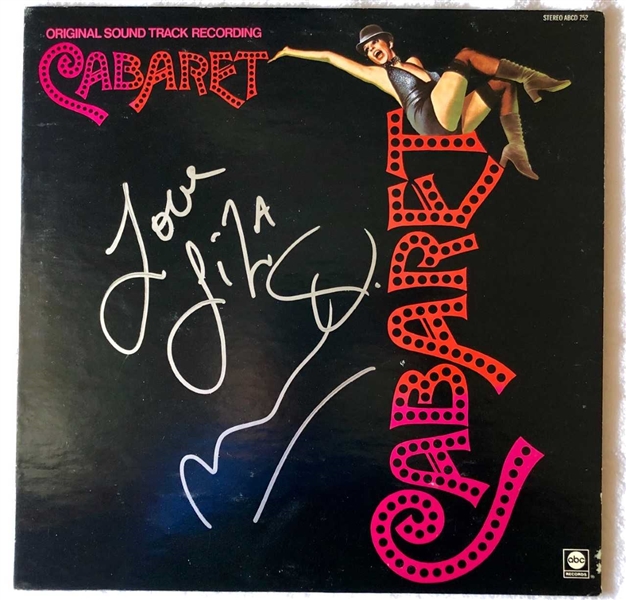 Liza Minelli Signed "Cabaret" Soundtrack Album (BAS/Beckett Guaranteed)
