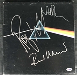 Pink Floyd Near-Mint Signed "Dark Side of the Moon" Album w/ 3 Signatures! (PSA/DNA)