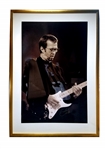 Eric Clapton ULTRA-RARE Over-Sized Signed 55" x 40" Framed Photograph (ACOA)