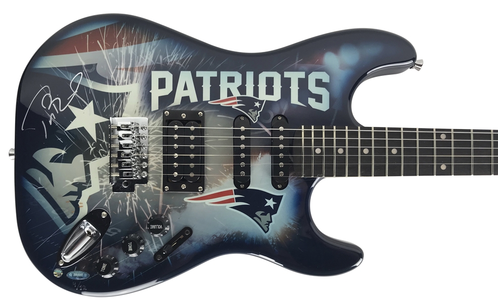 Tom Brady Signed Limited Edition Stratocaster Guitar (Tristar Holo & Beckett/BAS Guaranteed)
