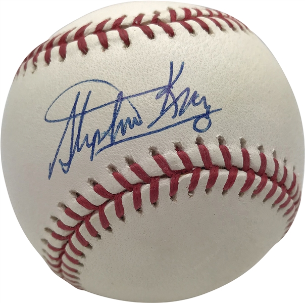 Stephen King Signed OML Baseball (Beckett/BAS)