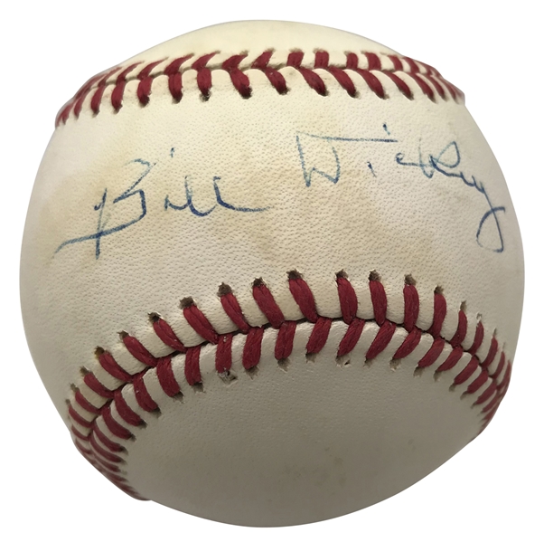 Bill Dickey Single Signed OAL Baseball (JSA)