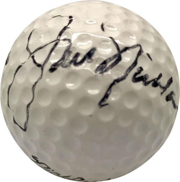 Jack Nicklaus Rare Vintage Signed The Golden Bear Personal Model Golf Ball (Beckett/BAS)