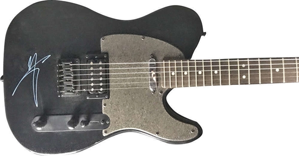 Motley Crue: Vince Neil Signed Squier Telecaster Guitar (JSA)