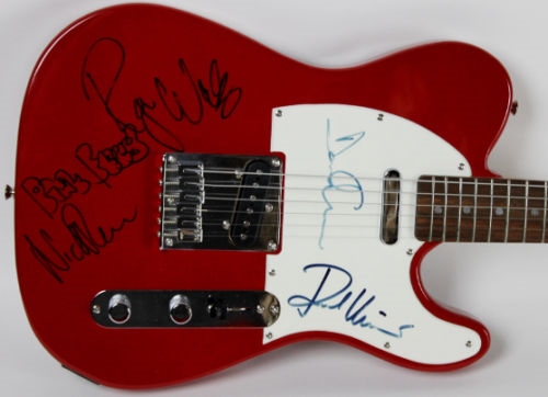 Pink Floyd Group Signed Telecaster Guitar w/ ALL Four Members! (PSA/DNA)