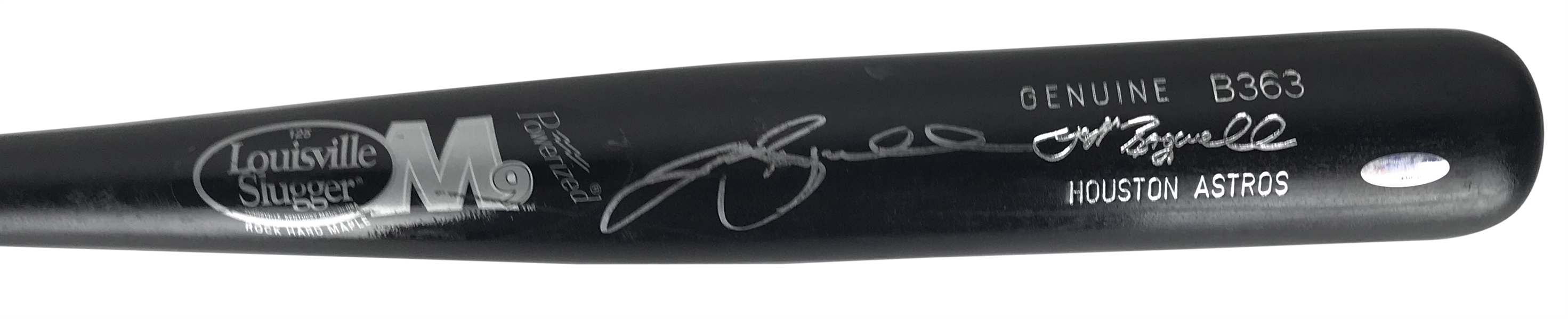Jeff Bagwell Signed Game-Issued Baseball Bat (Tristar)