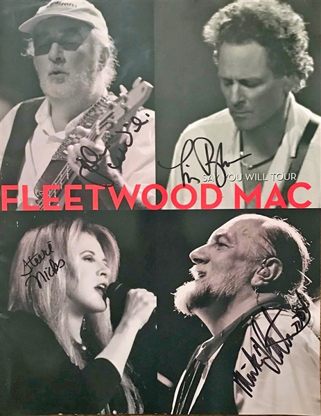 Fleetwood Mac Rare Signed 2003-04 "Say You Will" Tour Program w/ 4 Sigs (Beckett/BAS Guaranteed)