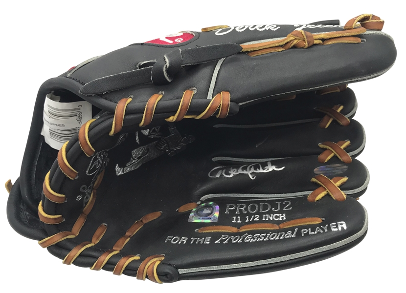 Derek Jeter Signed Personal Model Baseball Glove (Steiner Sports)