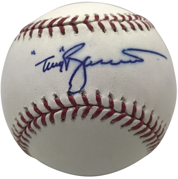 Tony Bennett Signed OML Baseball (PSA/DNA)