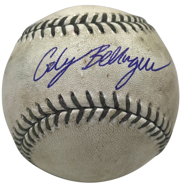Cody Bellinger Signed & Game Used ROY 2017 OML Baseball During 11th Career Home Run Game! (PSA/DNA & MLB)