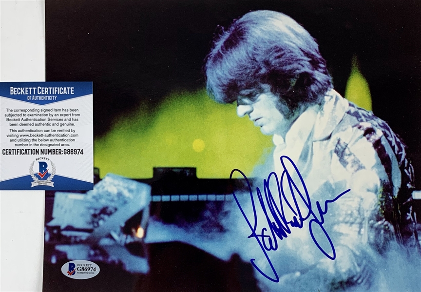 Led Zeppelin: John Paul Jones Signed 8" x 10" Color Photo (Beckett/BAS COA)