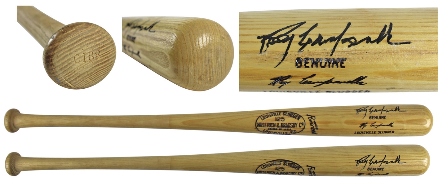 Roy Campanella Signed Personal Model H&B 125 Baseball Bat (JSA)